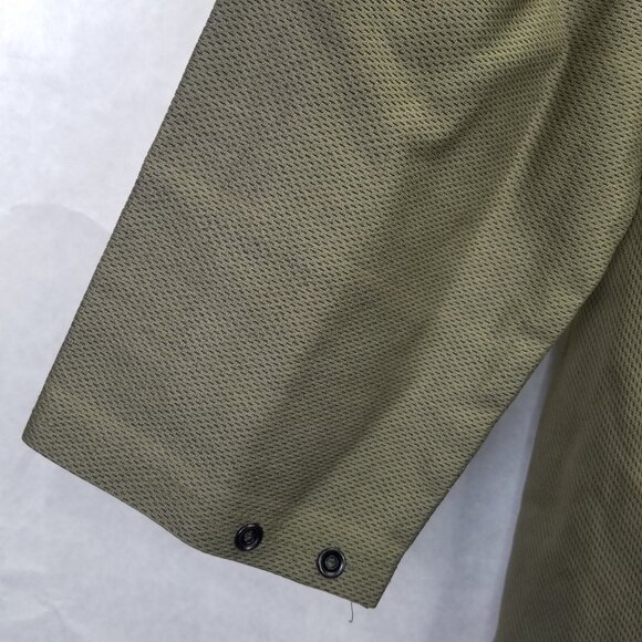 Scent-lok Hunting Shirt Men's L Scent Blocking Pullover Green Snap Up Neck Wrist - Picture 6 of 14